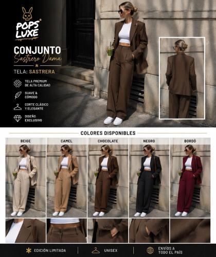 Conjunto Luxe Sastrero