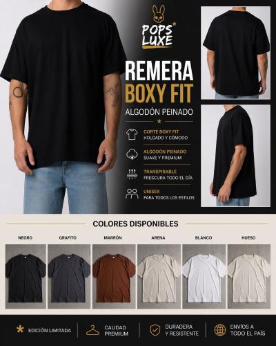 Remera Boxy Fit