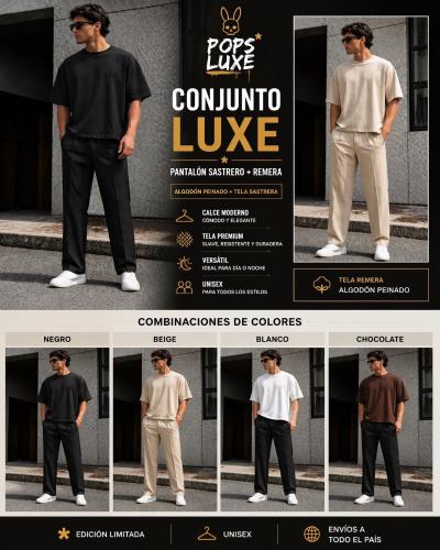 Conjunto Luxe Hombre