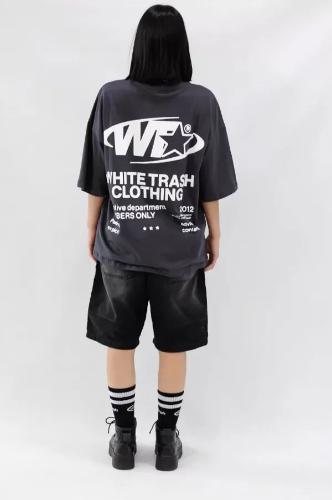 Remeras Boxy Estampada