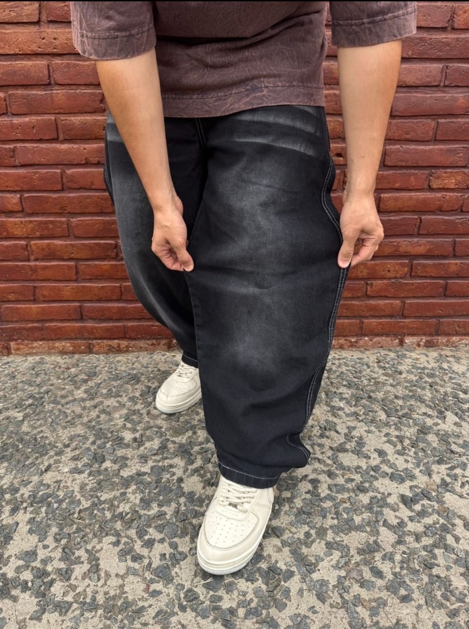 Jean Baggy Doble Gray - Imagen 2
