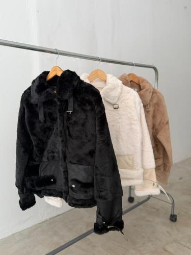 1235 Campera Yd Gamulan Gamuza Afelpada