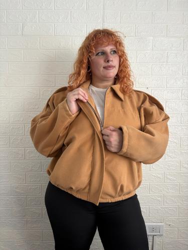 Campera Boomber de Paño