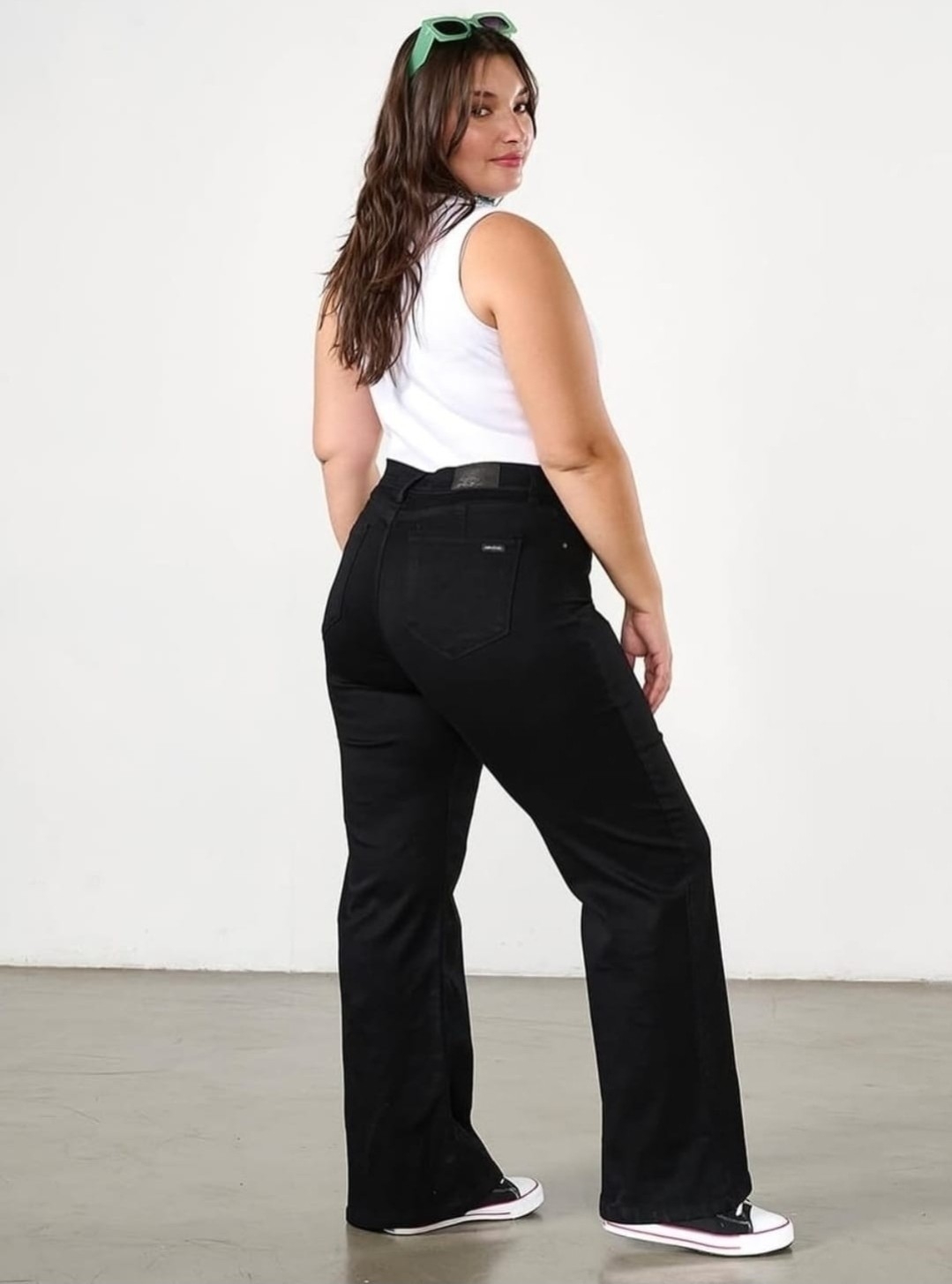 Wide Negro Elastizado - Imagen 2