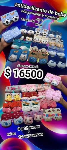 ¡oferta! Antideslizantes de Bebe con Peluche y Cascabel - Miniatura 1