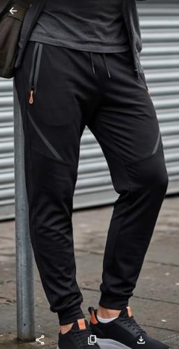 Pantalon Deportivo de Laycra  con Cierre en el Bolsillo - Miniatura 1