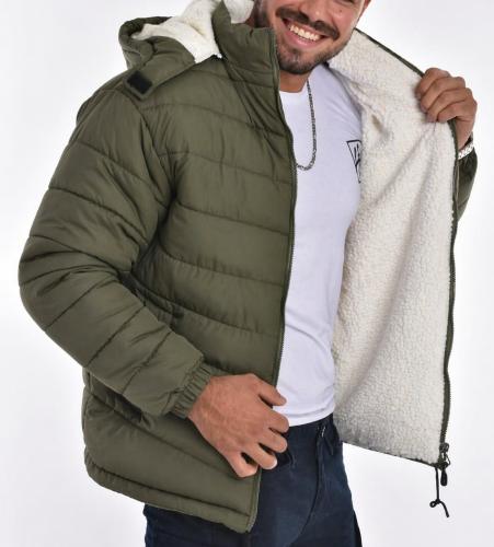 Camperas Inflables Hombre con Piel Espcial
