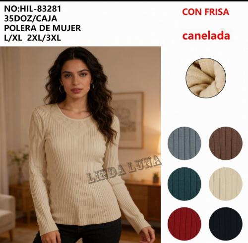 Camiseta Térmica de Dama Morley Colores Linda Luna