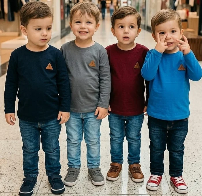 Remera Bebe Algodón Cuerito