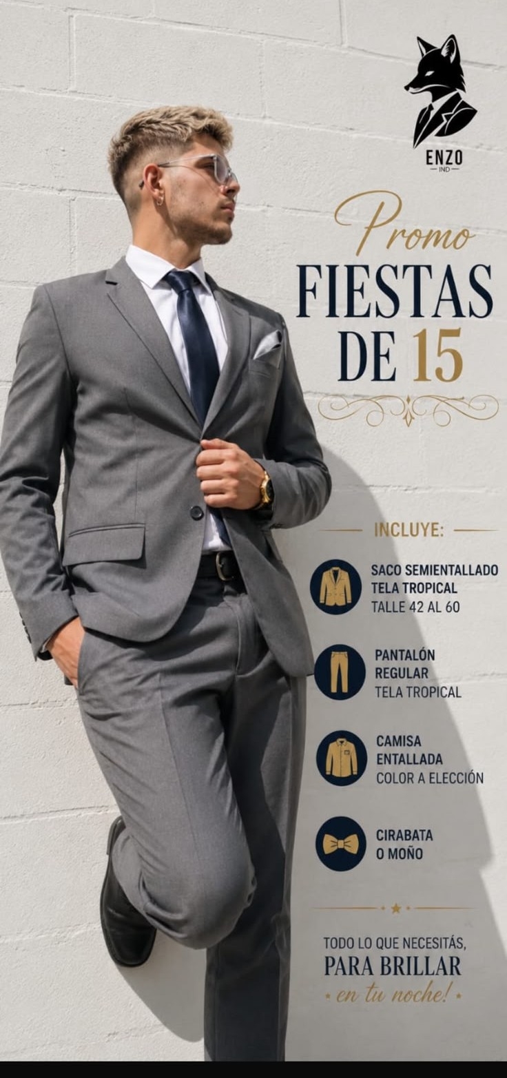 Trajes Completo Fiestas - Imagen 9