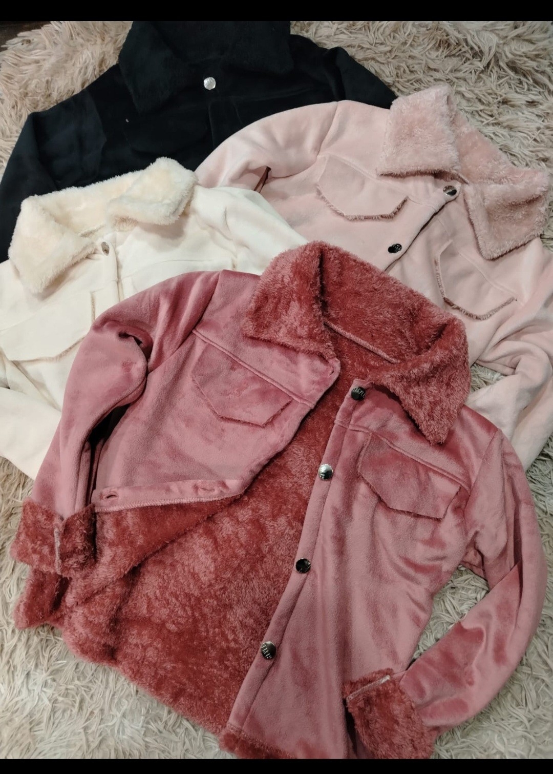 Chaquetas de Plush con Piel por Dentro del 6 al 16 - Imagen 2