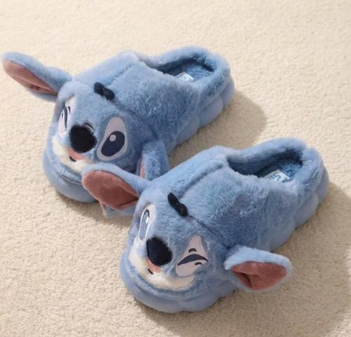 Pantuflas Stitch Cabezón