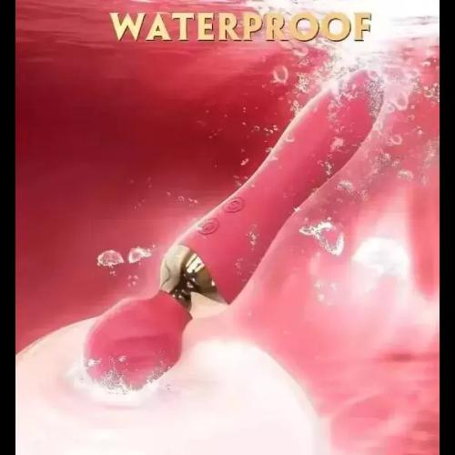 Vibrador Wand Potente 12 Modos Recargable Usb Rosa - Miniatura 7