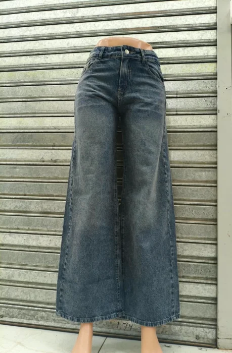 Wide Leg Tiro Medio