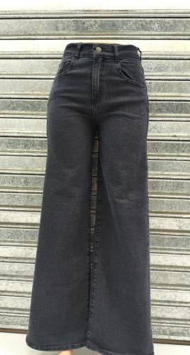 Wide Leg Elastizado Tiro Alto