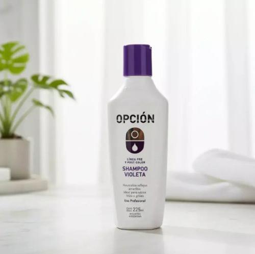 Opción Shampoo Violeta