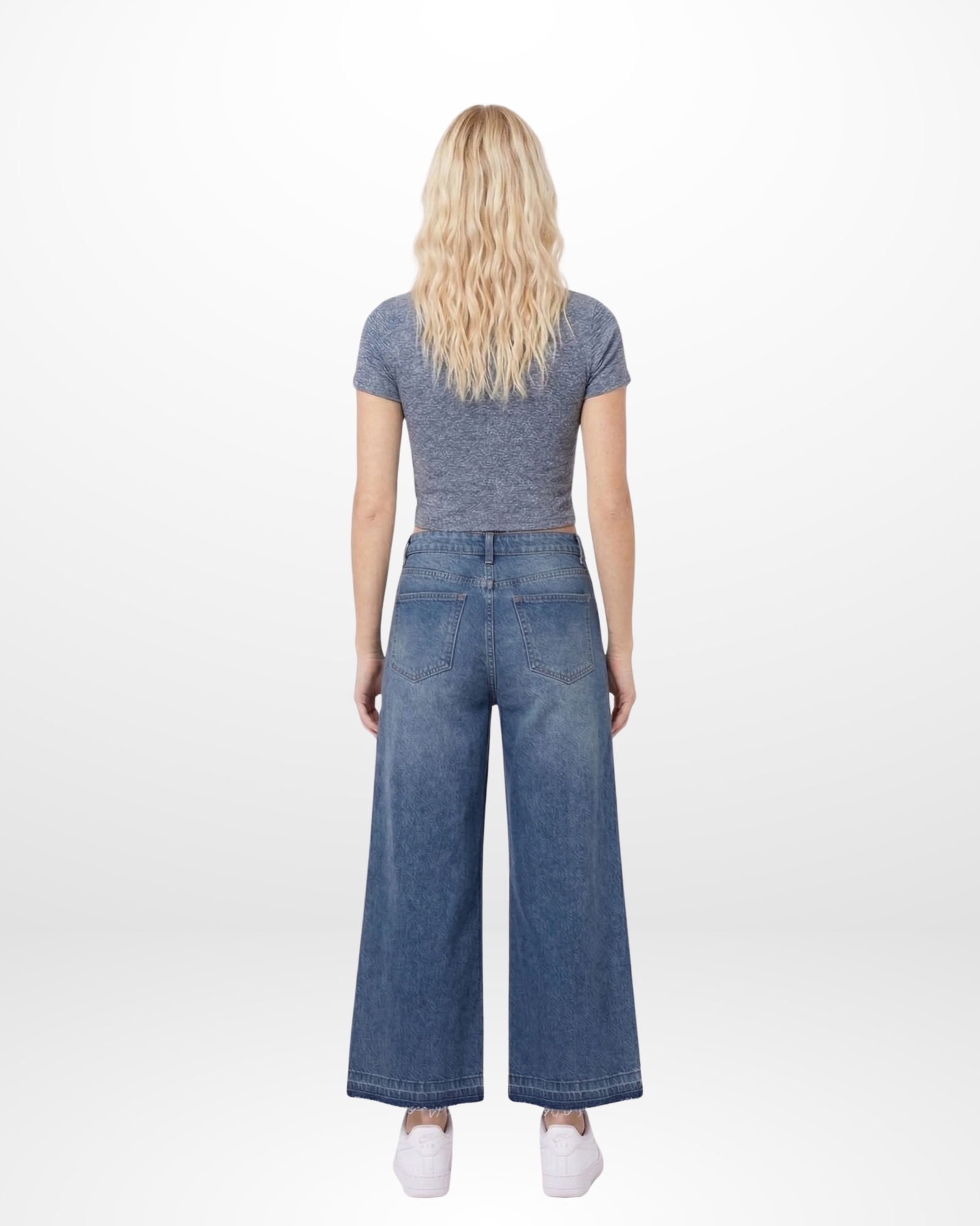 Art 26v155 Jeans Wide Leg  con Botamanga Diferente - Imagen 2