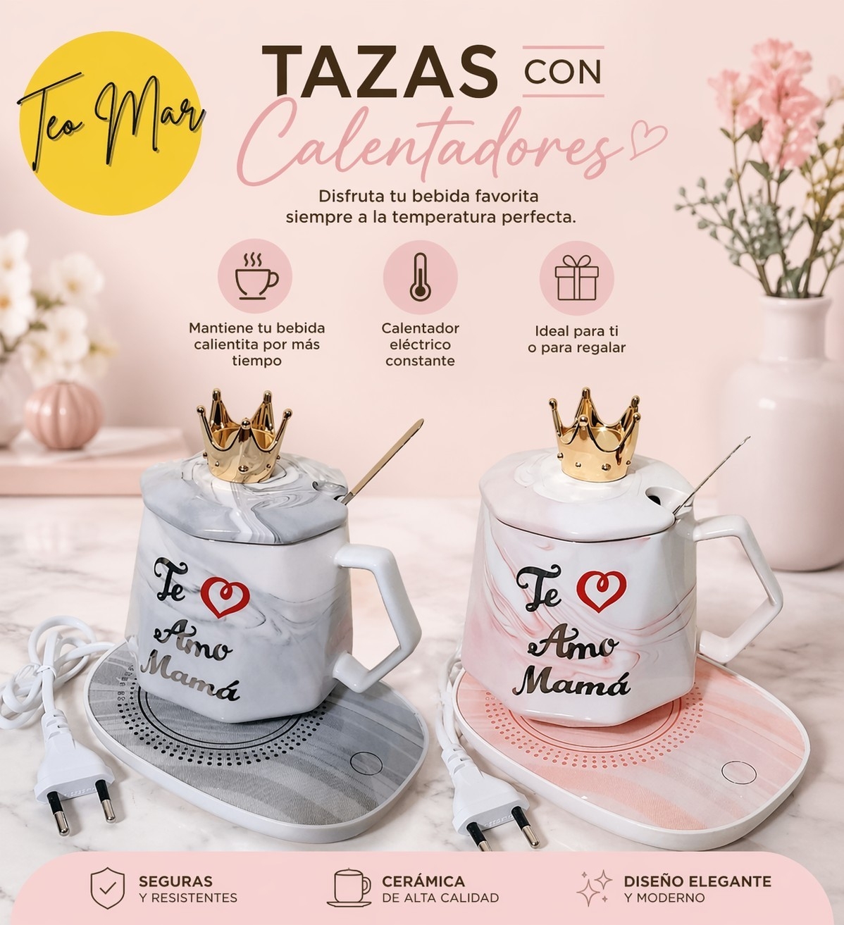 Tazas con Calentadores - Imagen 2