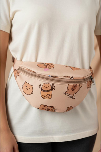 Riñoneras Niños Niñas Infantil Personajes Sublimadas Modernas Tendencia Practico - D_813552-MLA92252869678_092025-O.jpg