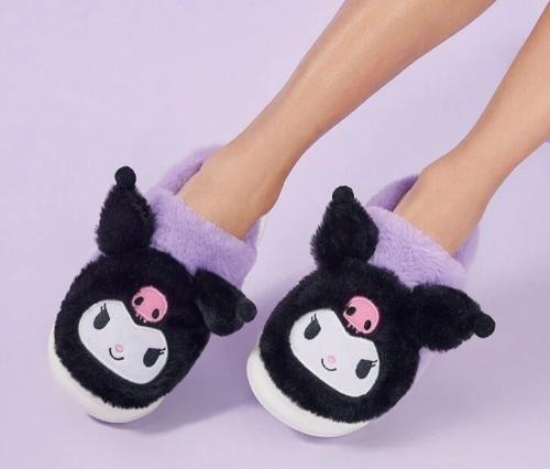 Pantufla Kuromi 34a39 Importadas  Suela Costurada Livianas - Miniatura 2