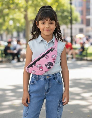 Riñoneras Nenas Nenes Infantiles Personajes Sublimada Urbana Tendencia Liviana Cómoda - Miniatura 3