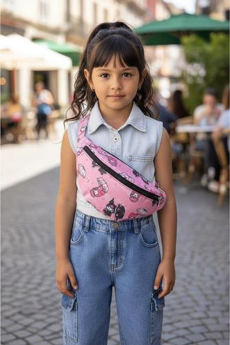 Riñoneras Nenas Nenes Infantiles Personajes Sublimada Urbana Tendencia Liviana Cómoda - Miniatura 8