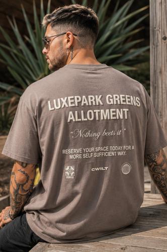 Remera Oversized Alto Relieve Peinada