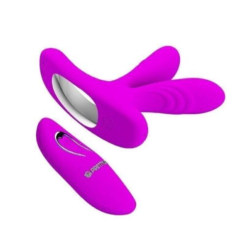 Vibrador Doble Estimulacion Pretty Love Magic Fingers - Miniatura 2
