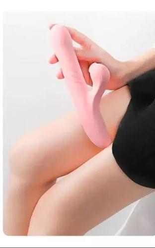 Vibrador Succionador Clítoris Calentador 10 Modos Usb - Rosa