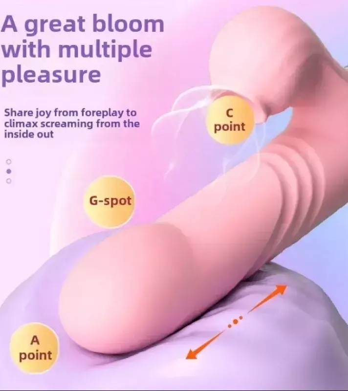 Vibrador Succionador Clítoris Calentador 10 Modos Usb - Rosa - Imagen 4