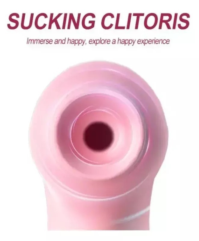 Vibrador Succionador Clítoris Calentador 10 Modos Usb - Rosa - Imagen 5
