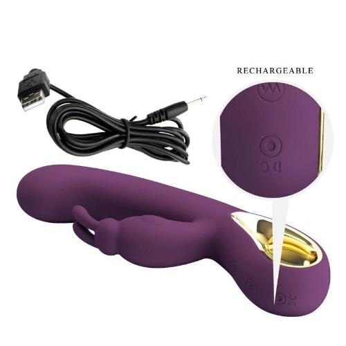 Vibrador Doble Estimulacion con App Pretty Love Liam - Miniatura 5