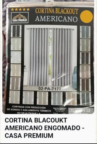 Cortinas Blackau Americano (casa Premium)