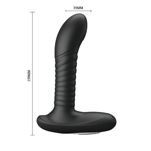 Vibrador Estimulador Prostatico Rotador Pretty Love Marlin - Miniatura 3