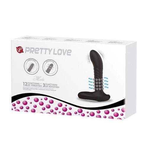 Vibrador Estimulador Prostatico Rotador Pretty Love Marlin - Miniatura 4