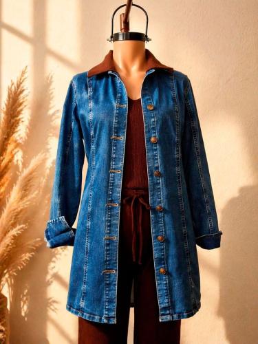 Saco de Jeans Tendencia Invierno