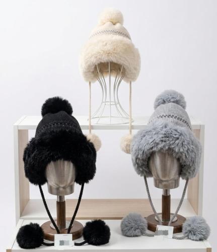 Gorro de Dama con Piel