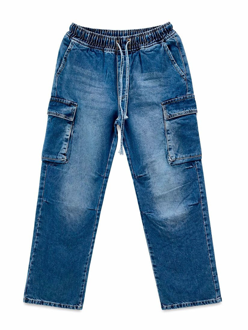 Pantalon Jeans Cargo - Imagen 2
