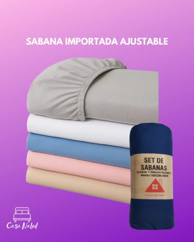 Sabana Ajustable King Envase