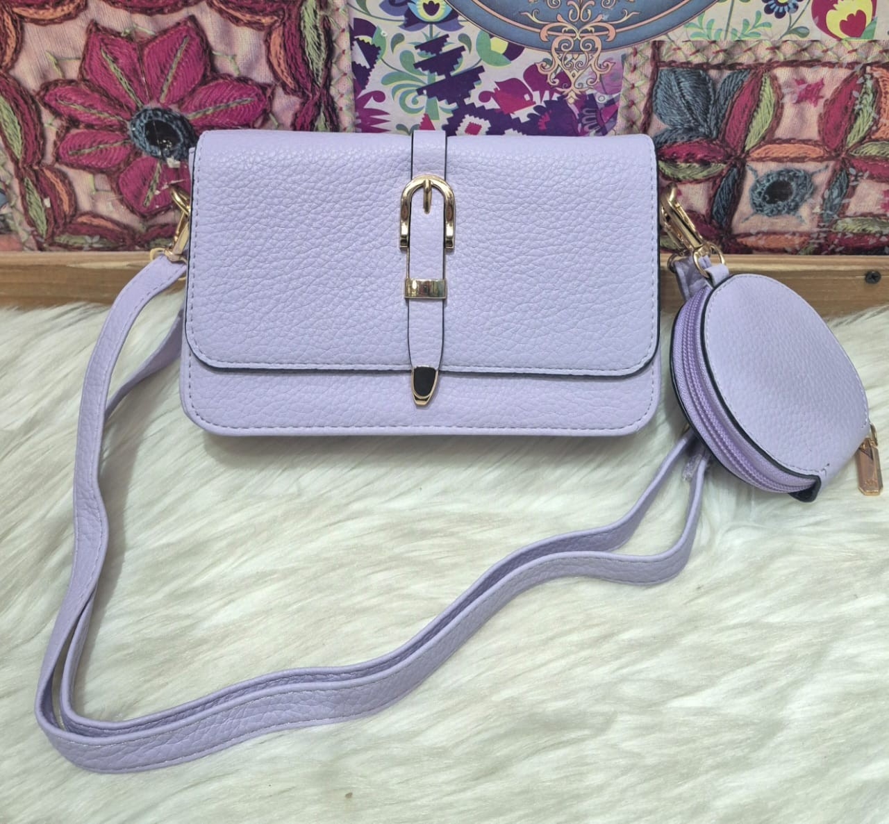 Nuevo Ingreso  de Carterita Morral con Monedero de Cuero (pu) - Imagen 4