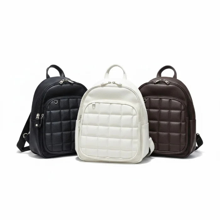 Mochila Pu Cuadros