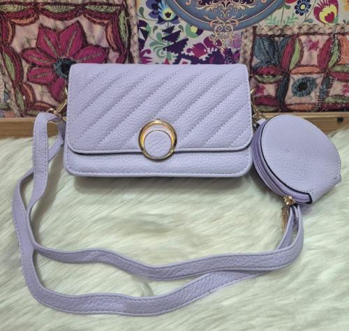 Nuevo Ingreso  de Carterita Morral con Monedero de Cuero (pu)