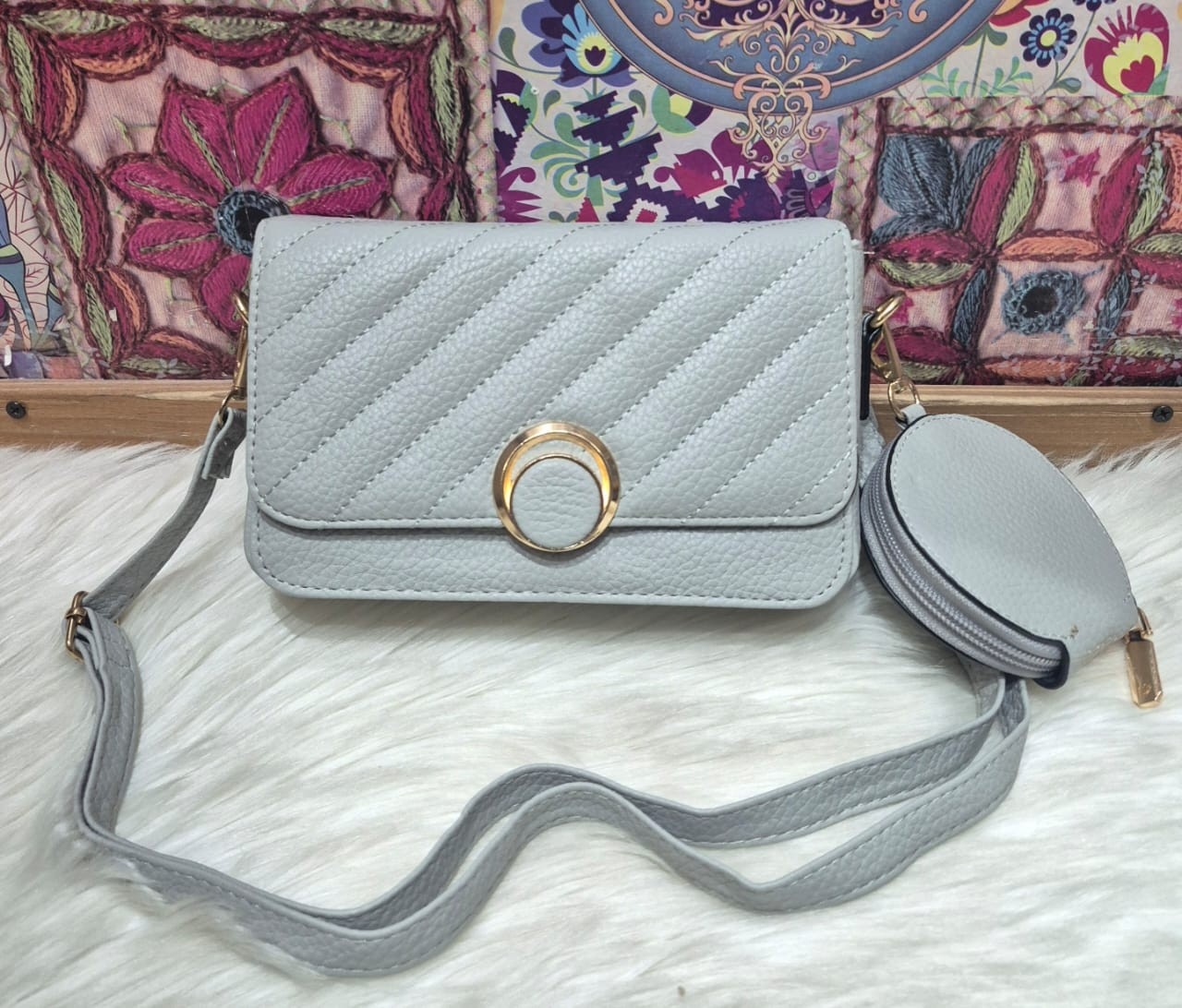 Nuevo Ingreso  de Carterita Morral con Monedero de Cuero (pu) - Imagen 7