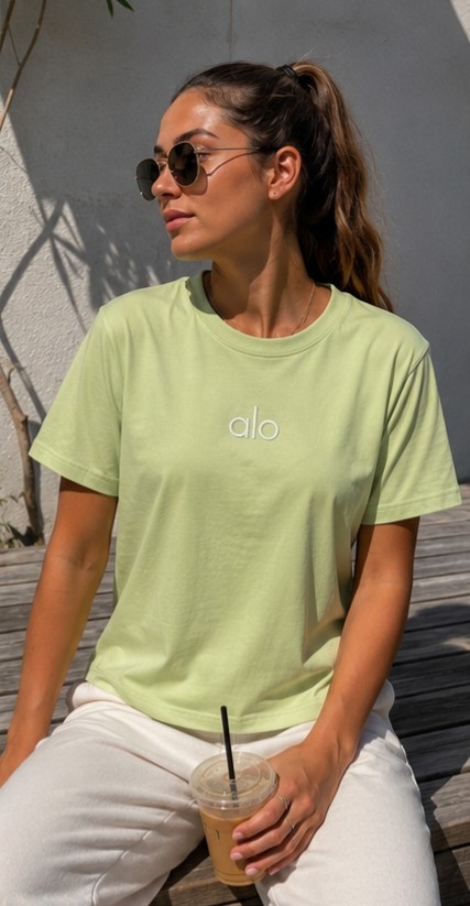 Remeras Bordadas Logo al o Algodón Peinado - Imagen 2