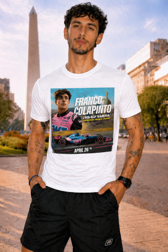 Remera Algodón Peinado Colapinto Calidad Premium - Miniatura 2