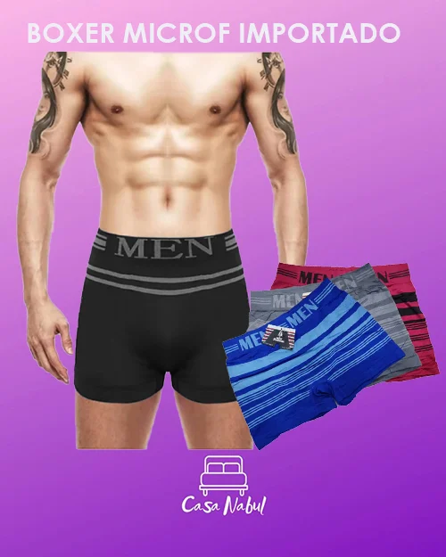 Boxer Men Microfibra