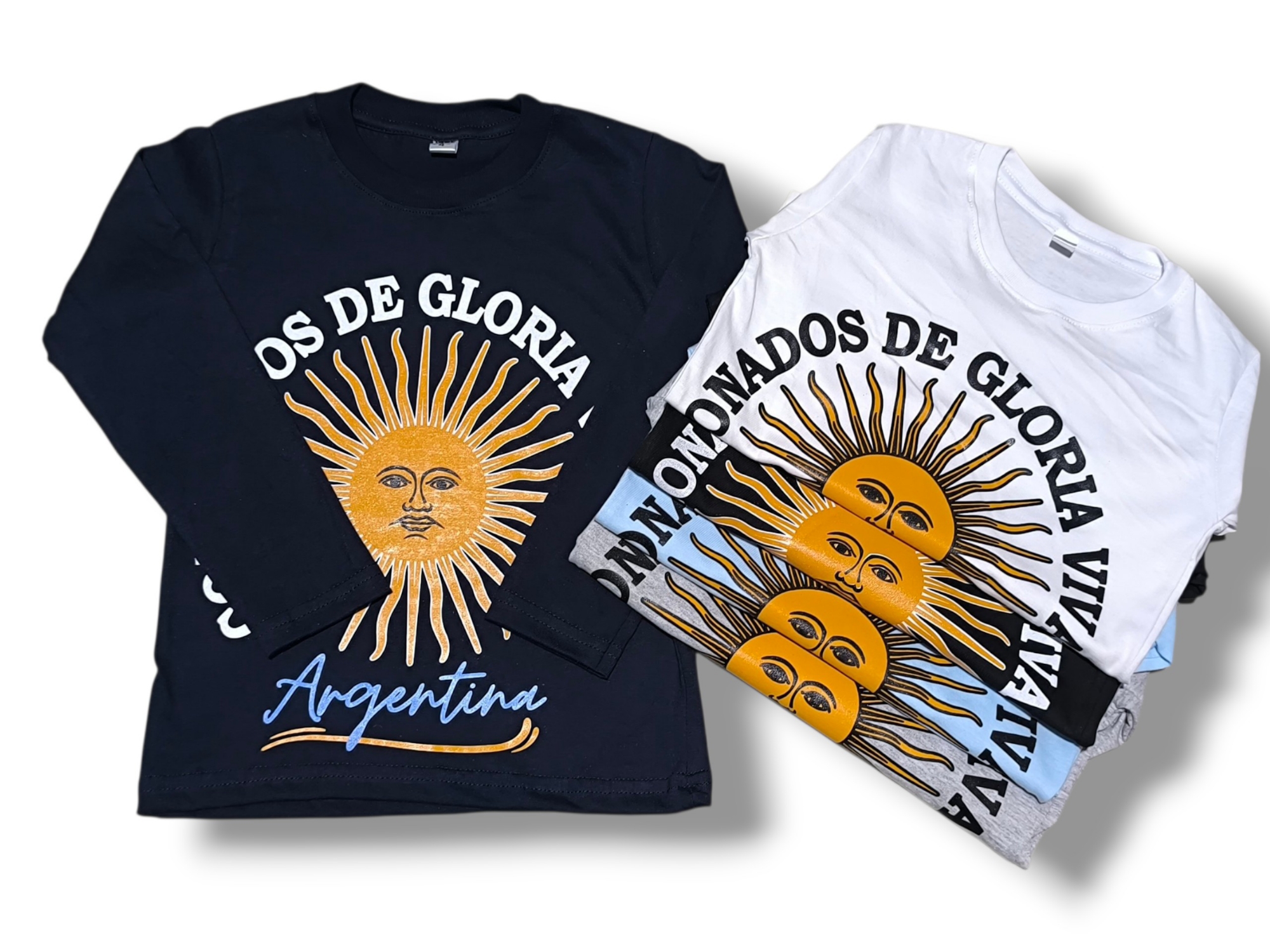 Camiseta  Argentina  Algodón Peinado - Imagen 2