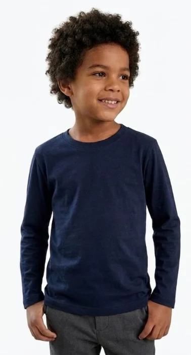 Camiseta Lisa  Algodón Peinado