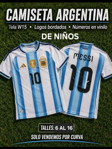 Camiseta de Argentina de Niño
