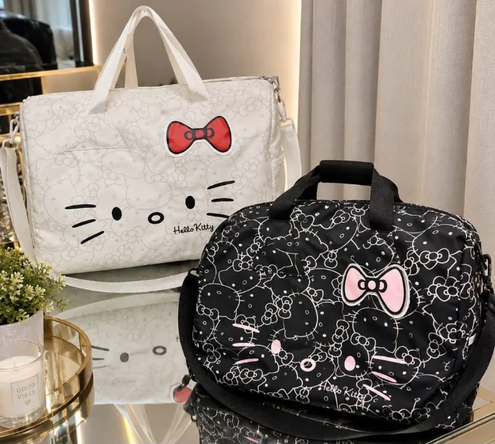 Bolso Kitty Black/white